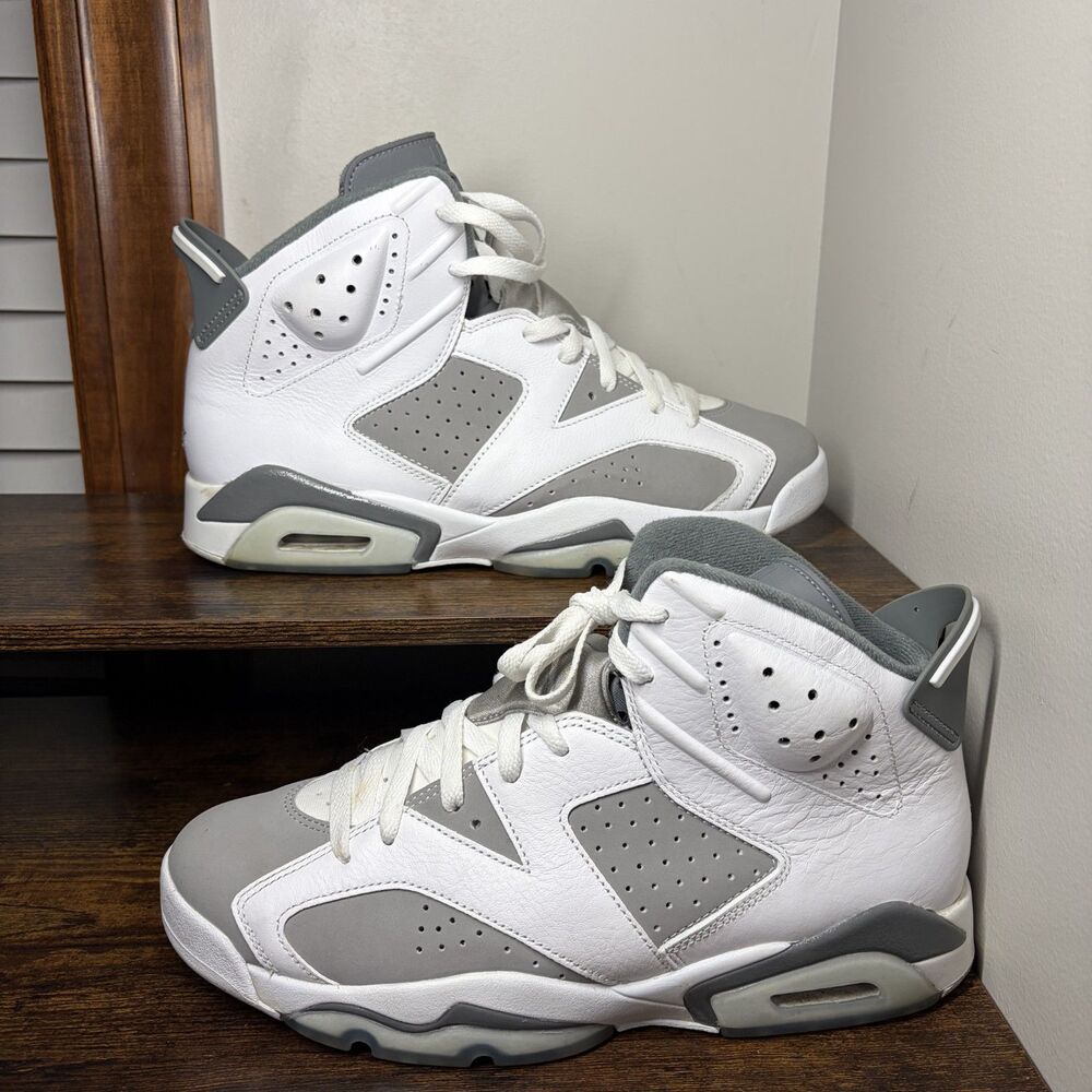 Size 10.5 - Nike Air Jordan 6 Retro Cool Grey 2023